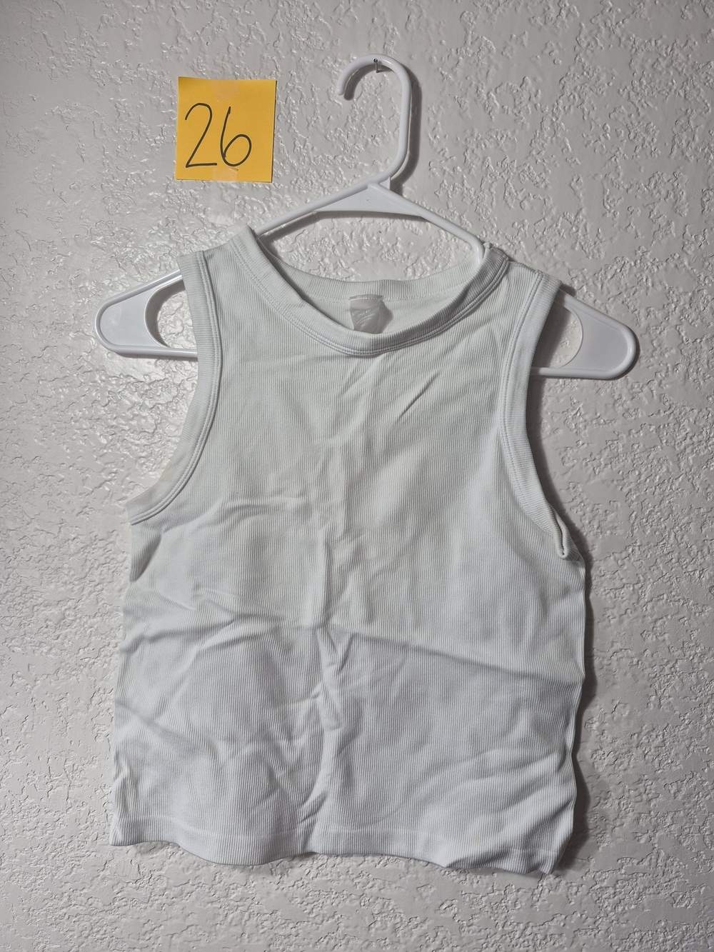 Bloom Seasons Classic Sleeveless Ribbed Tank Tops. LARGE